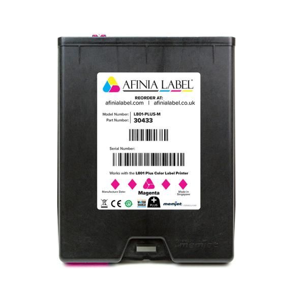 10er Set Tintenkartuschen Magenta Afinia L801 plus